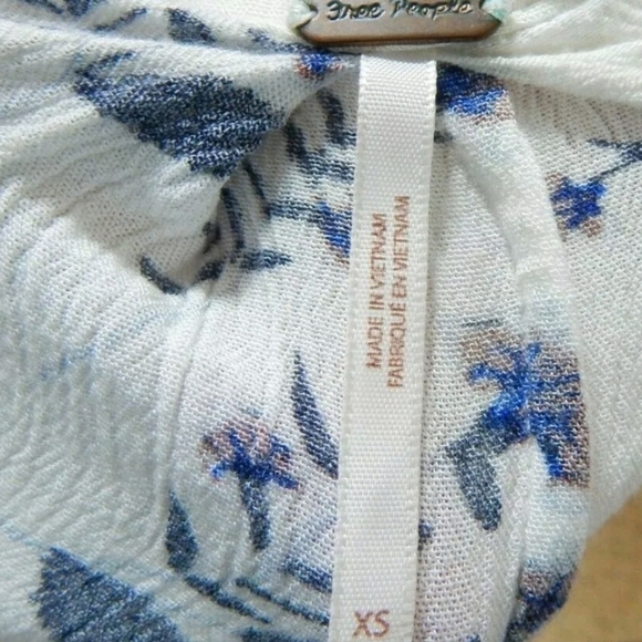 Free People Tree Swing Tunic Sleeveless White - Picture 4 of 4